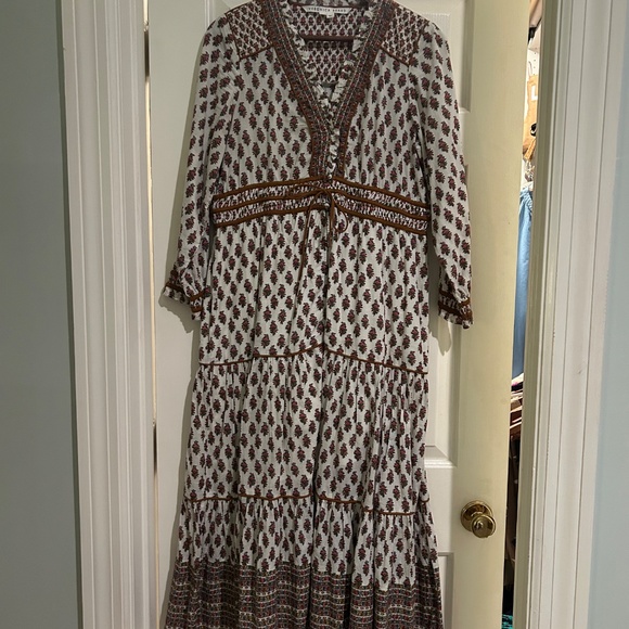 Veronica Beard Alessandra Maxi Dress, EUC, Size 10 - Picture 4 of 5